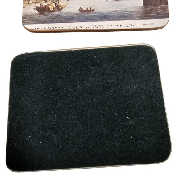 Set 6 Vtg Clover Leaf London Today Placemats and 4 Coasters of Dublin Landmarks - Picture 13 of 15